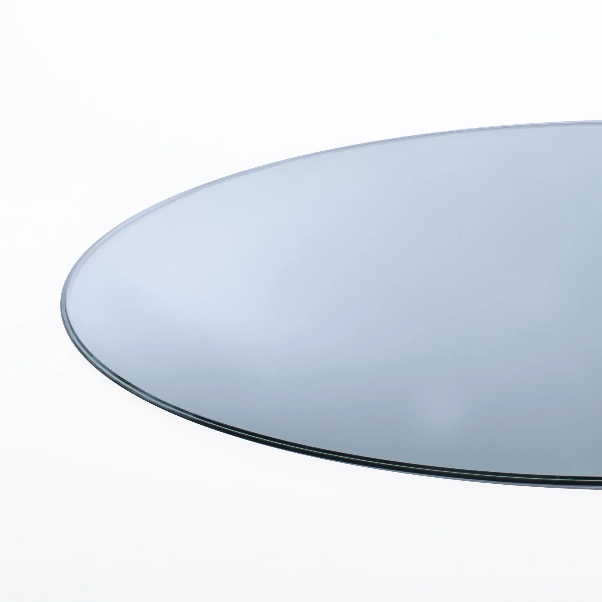 26" Round Clear Glass Table Tops