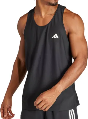 adidas Own The Run Mens Running Vest - Black