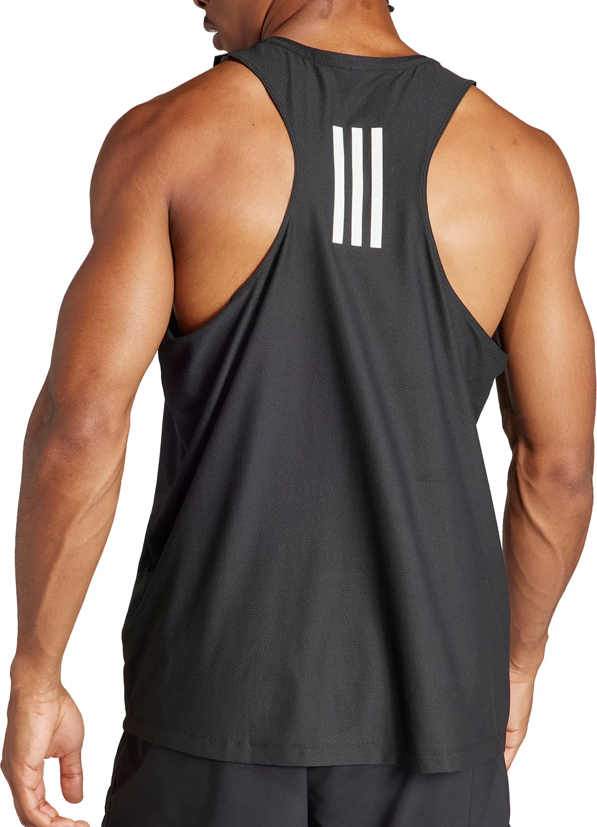 adidas Own The Run Mens Running Vest - Black