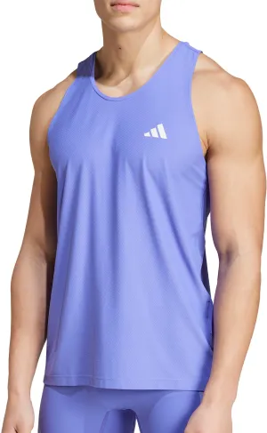 adidas Own The Run Mens Running Vest - Blue