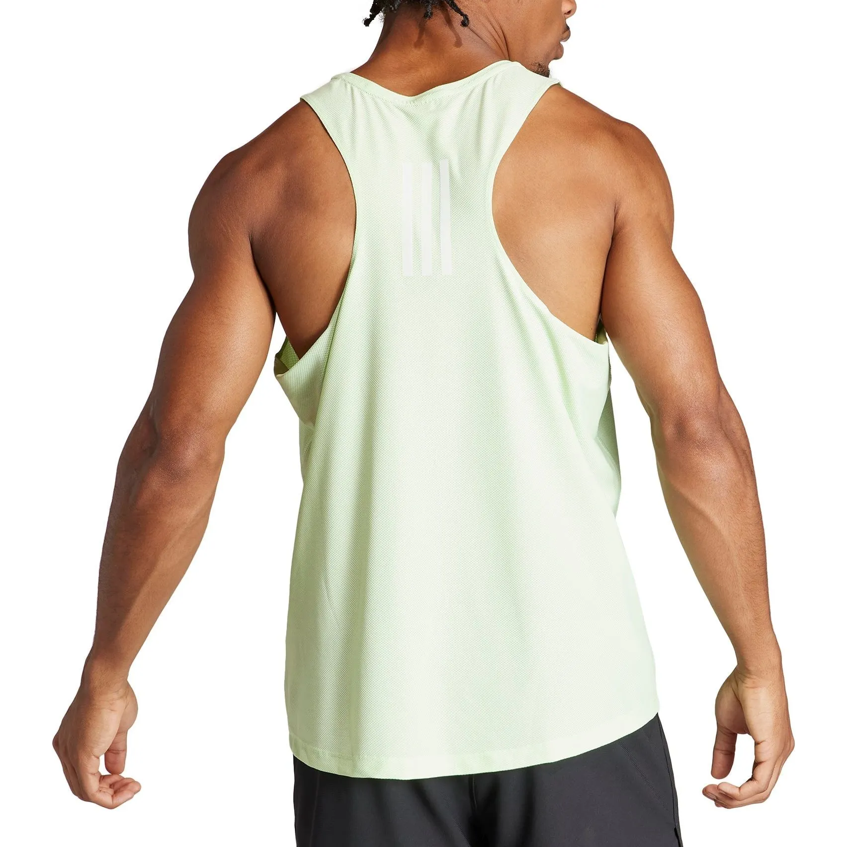 adidas Own The Run Mens Running Vest - Green