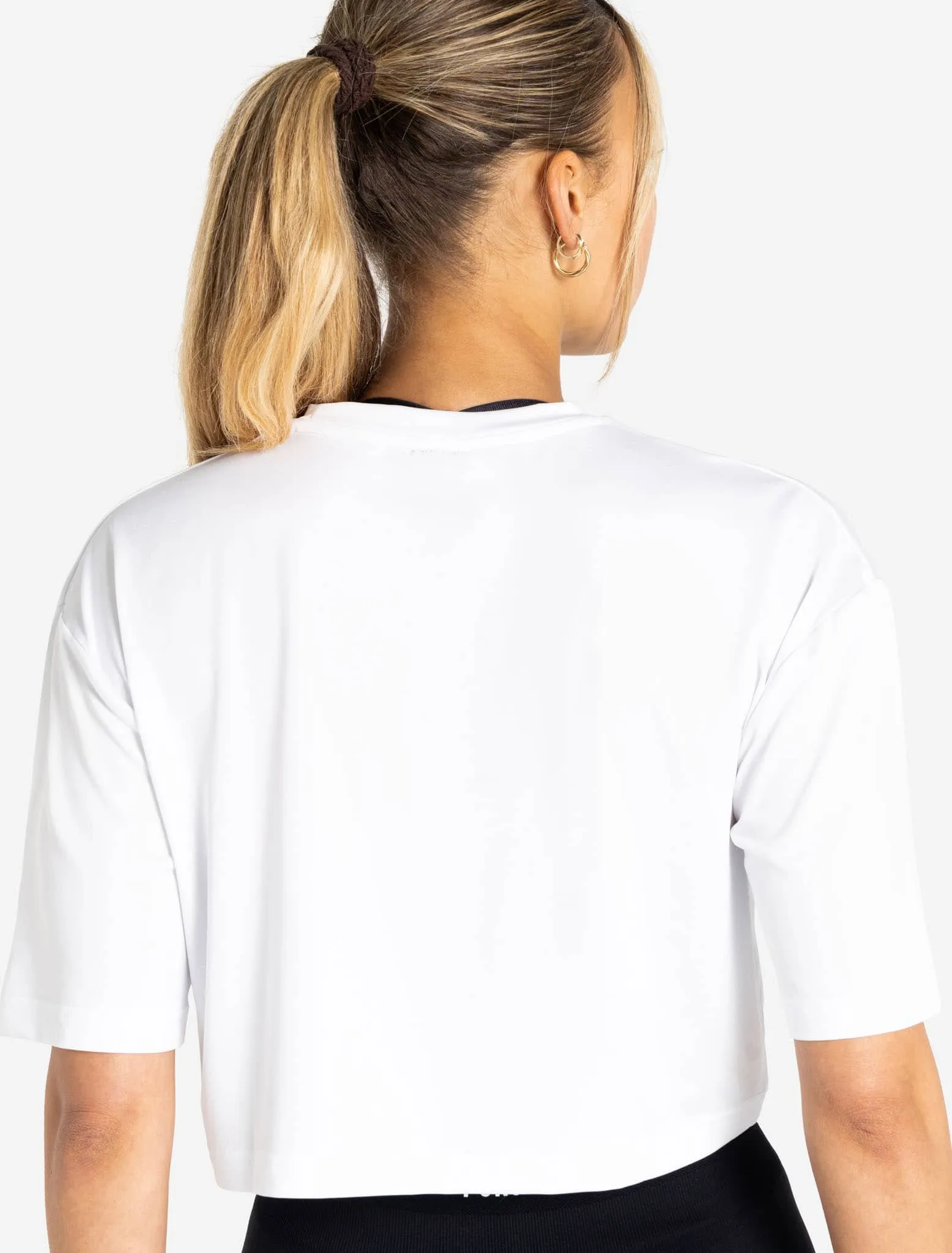 BreathEasy Crop T-Shirt - White