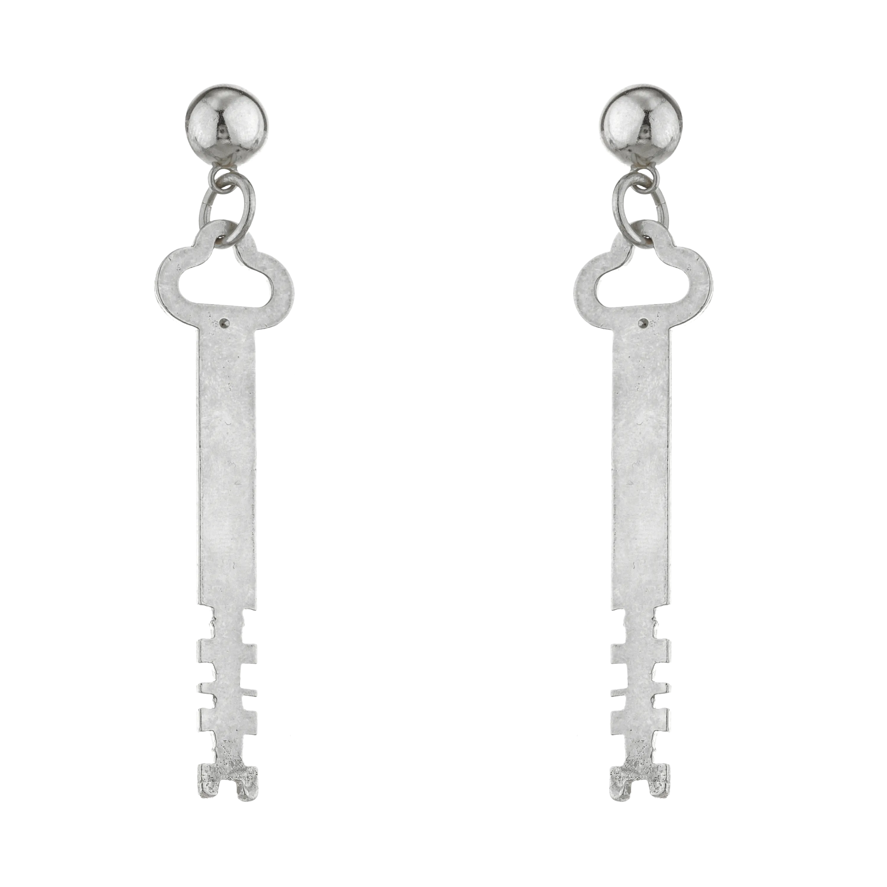 CLOVER KEY EARRINGS