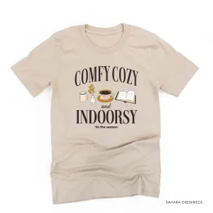 Comfy Cozy and Indoorsy - Unisex Tee