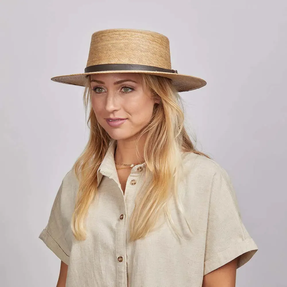 Cozumel | Womens Wide Brim Straw Sun Hat