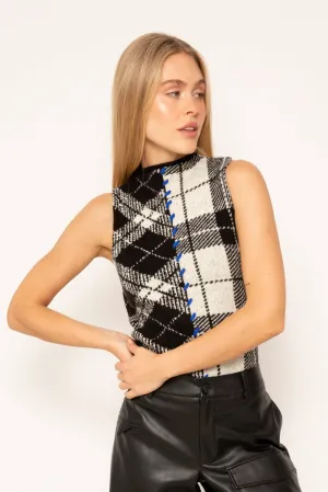 CPW Goldie Plaid Mockneck