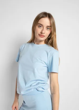 EASY VINTAGE TEE - UNI BLEU