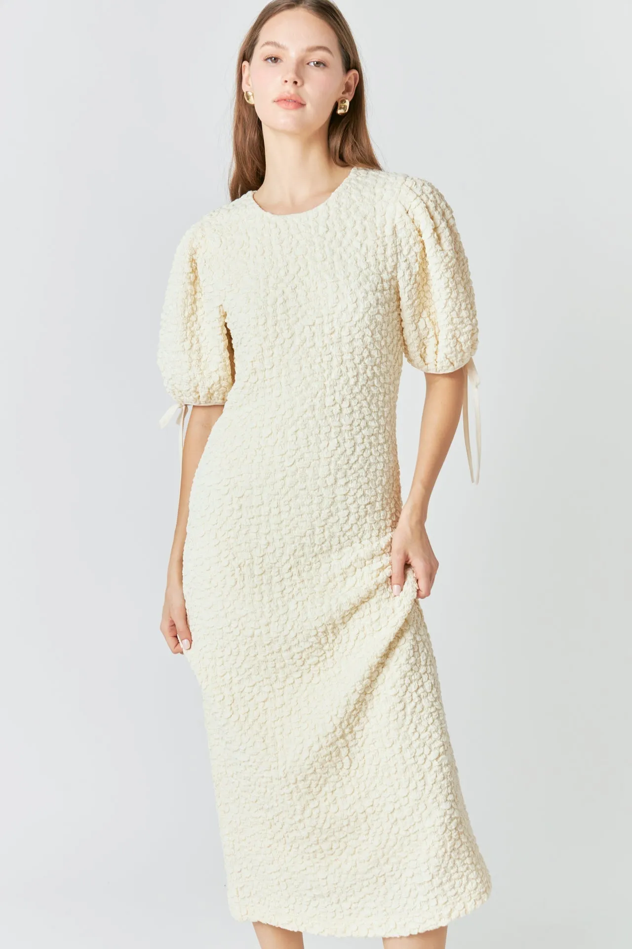 English Factory - Smocked Midi Dress