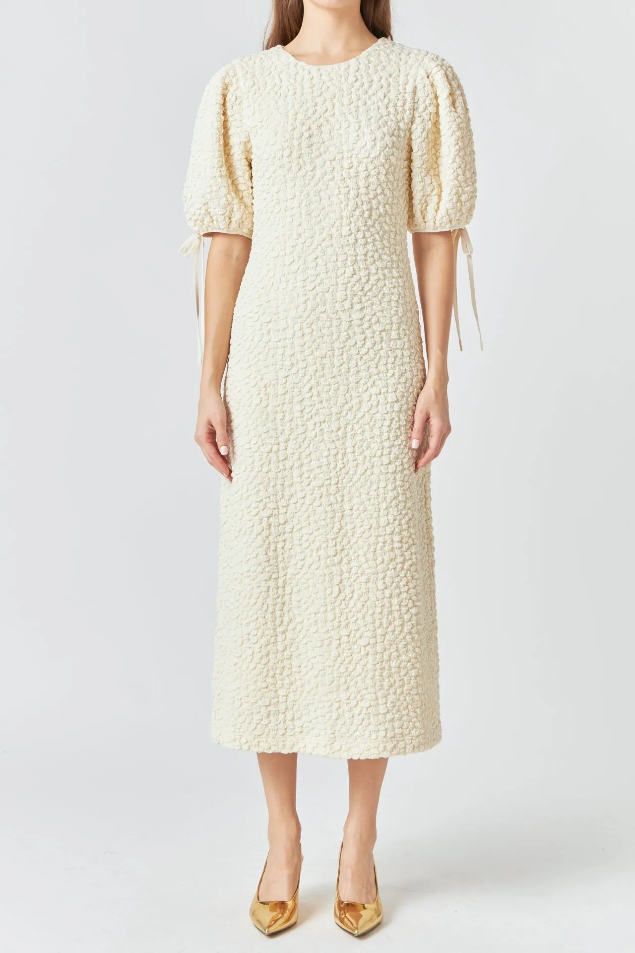 English Factory - Smocked Midi Dress