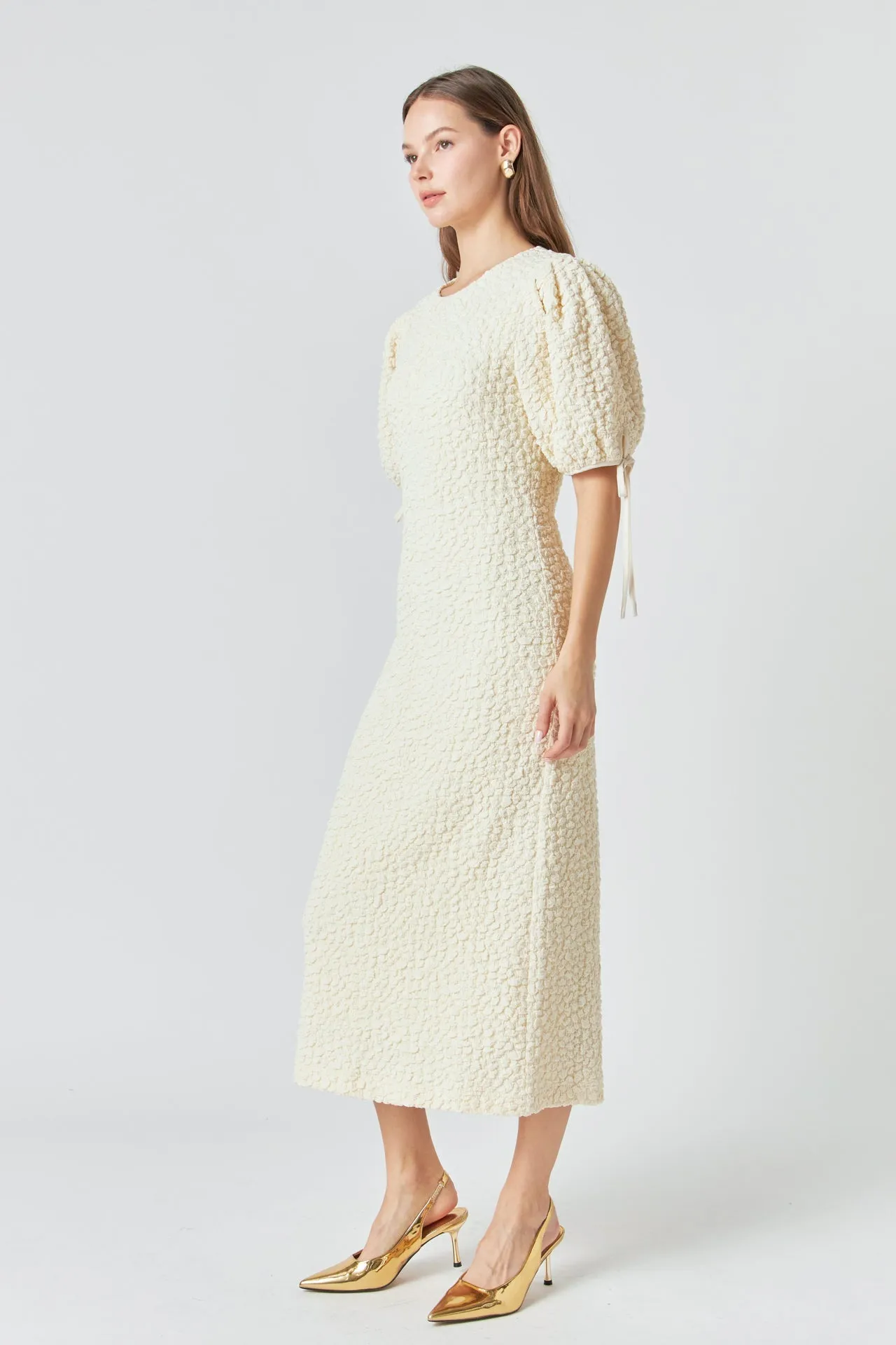 English Factory - Smocked Midi Dress