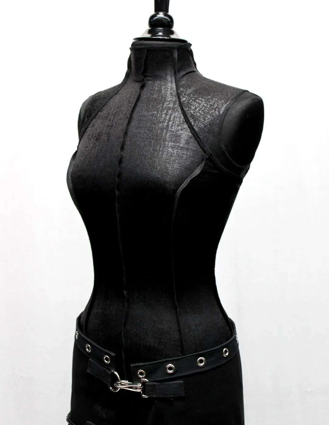 FUTURE SHOCK TOP SLEEVELESS - Black Metallic