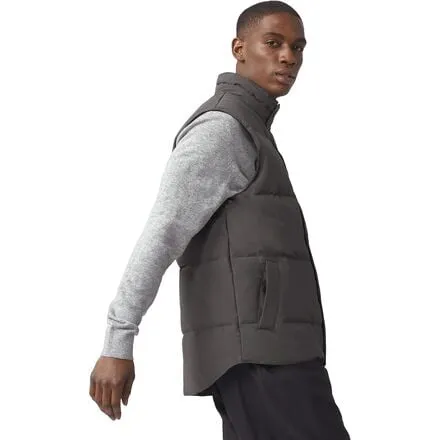 Garson Black Label Men's Canada Goose Vest, Coastal Gray