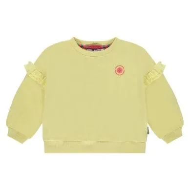 Girls Tops | Sweatshirts- Yellow | BABYFACE