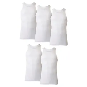 Hanes Ultimate Cool Comfort 5 Piece Big and Tall Tank Tops