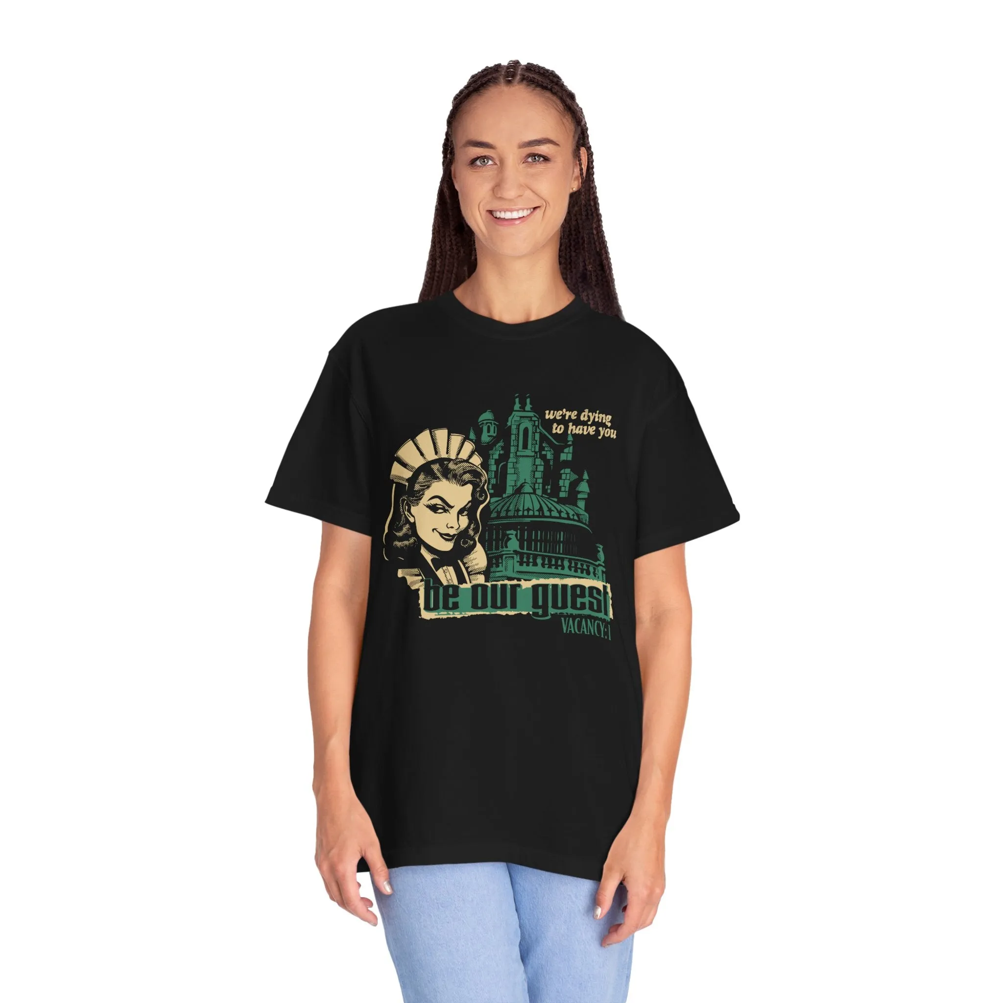 Haunted Mansion Be Our Guest Mashup Tee