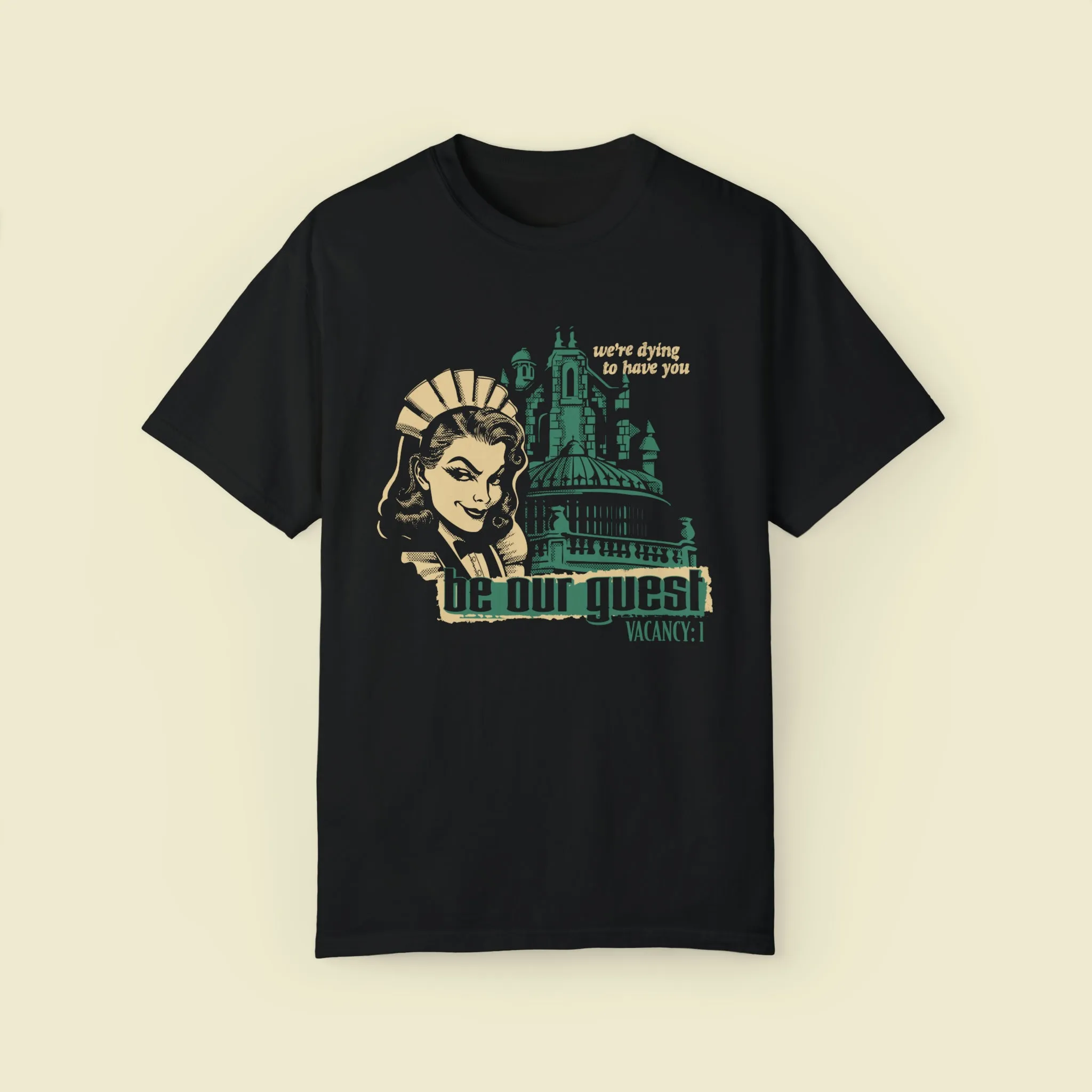 Haunted Mansion Be Our Guest Mashup Tee