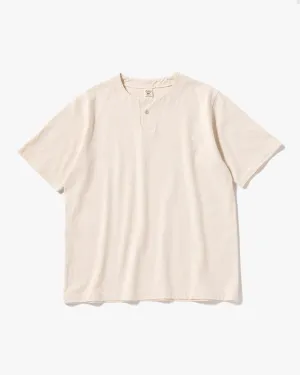 Jackman Henley Neck Tee - Kinari