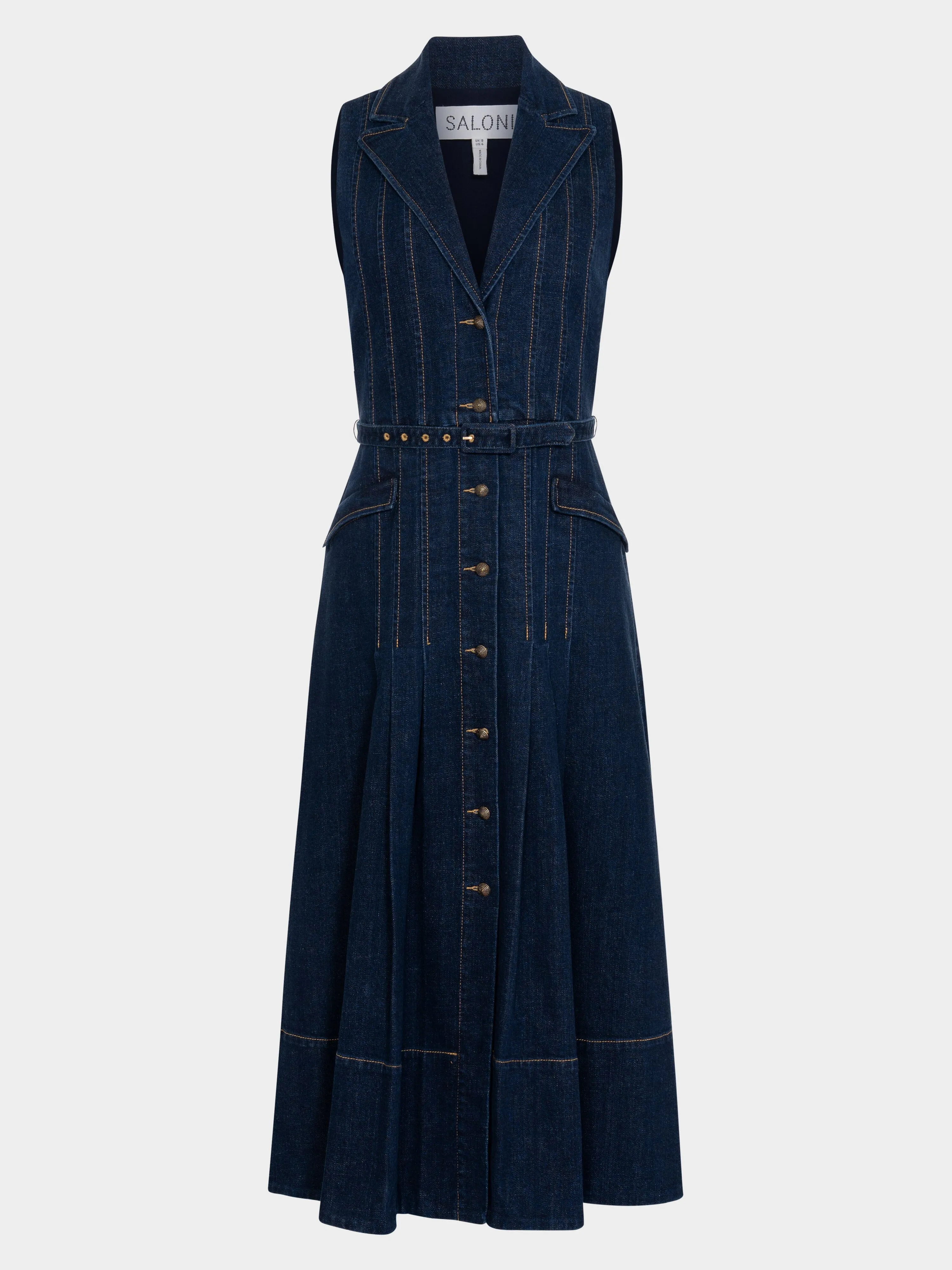 Livi Dress in Indigo