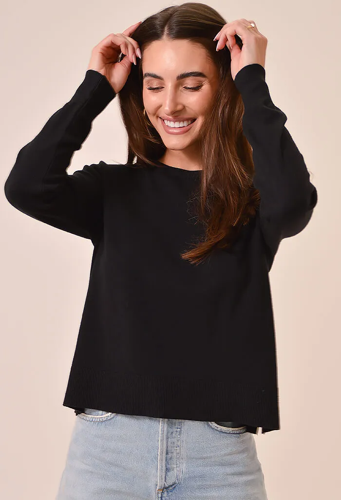 Lorraine Sweater-Black