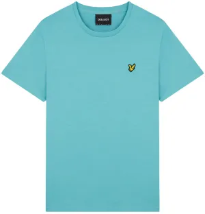 Lyle and Scott Mens Plain T Shirt Alpine Sky