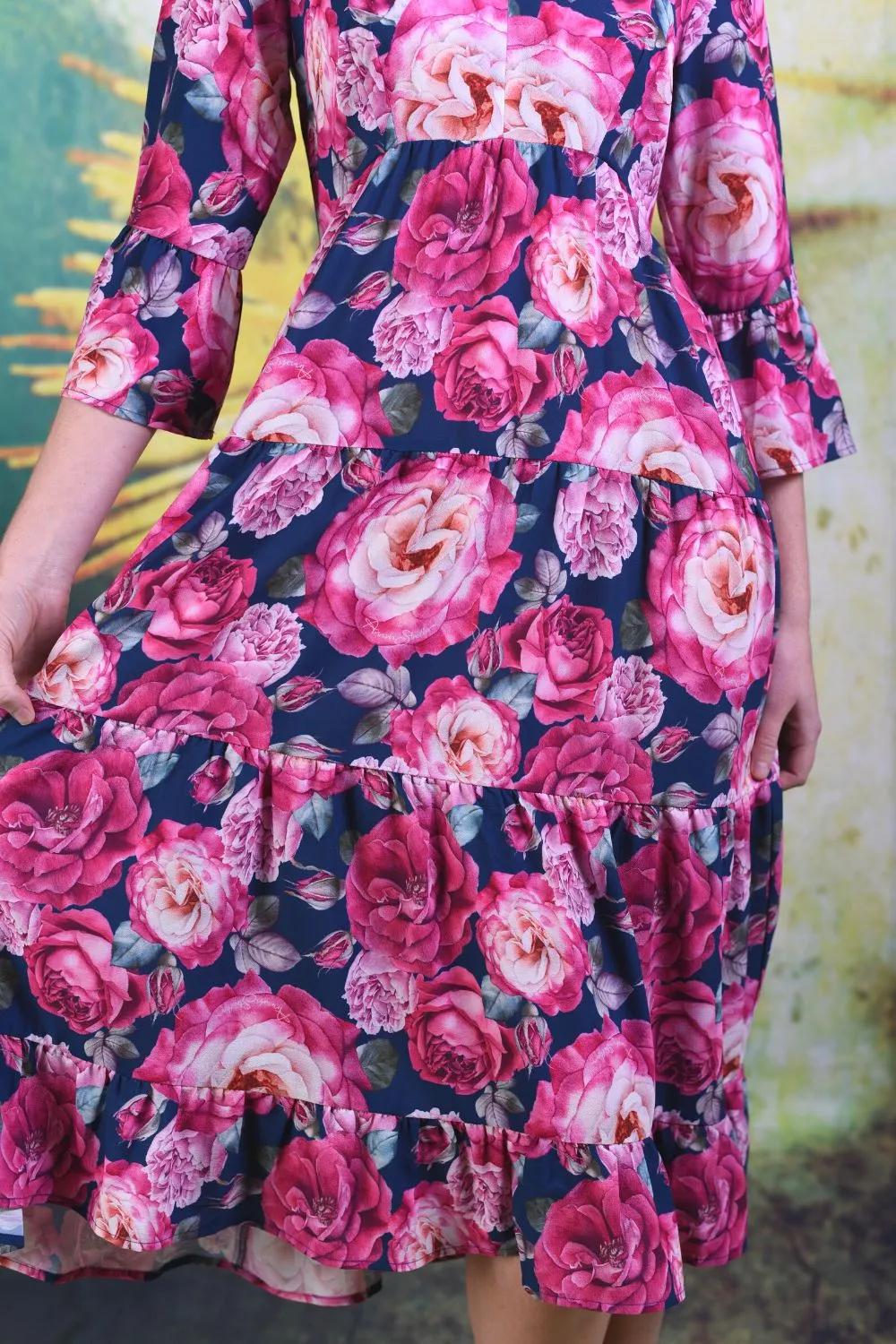 Magic Aster Dress - Rose | SALE