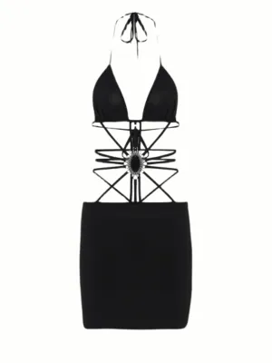 Marc Strappy Mini Dress