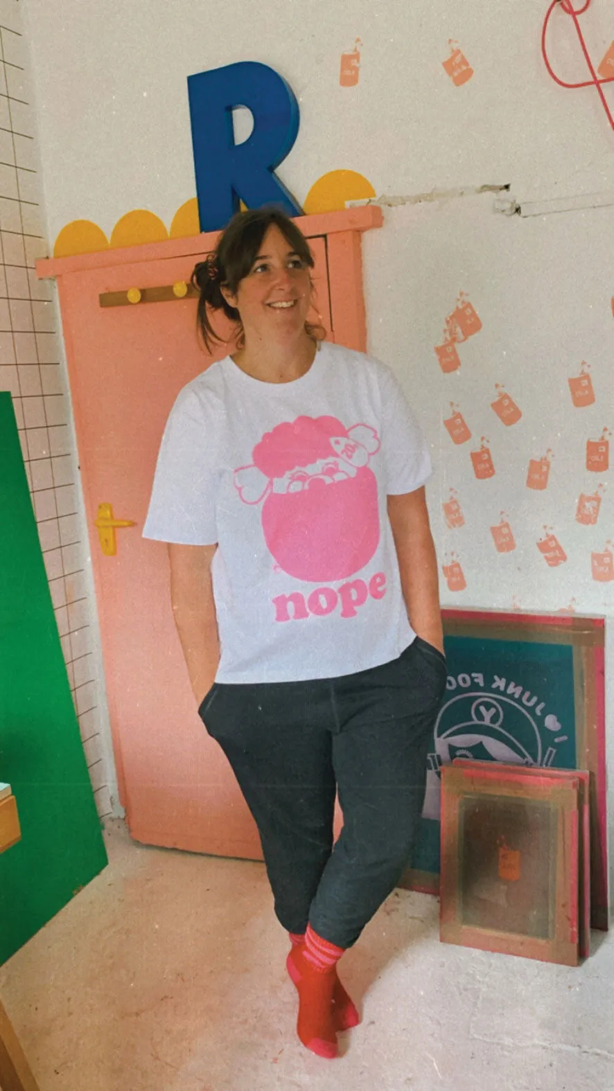 Nope Popples Women's Relaxed T-Shirt