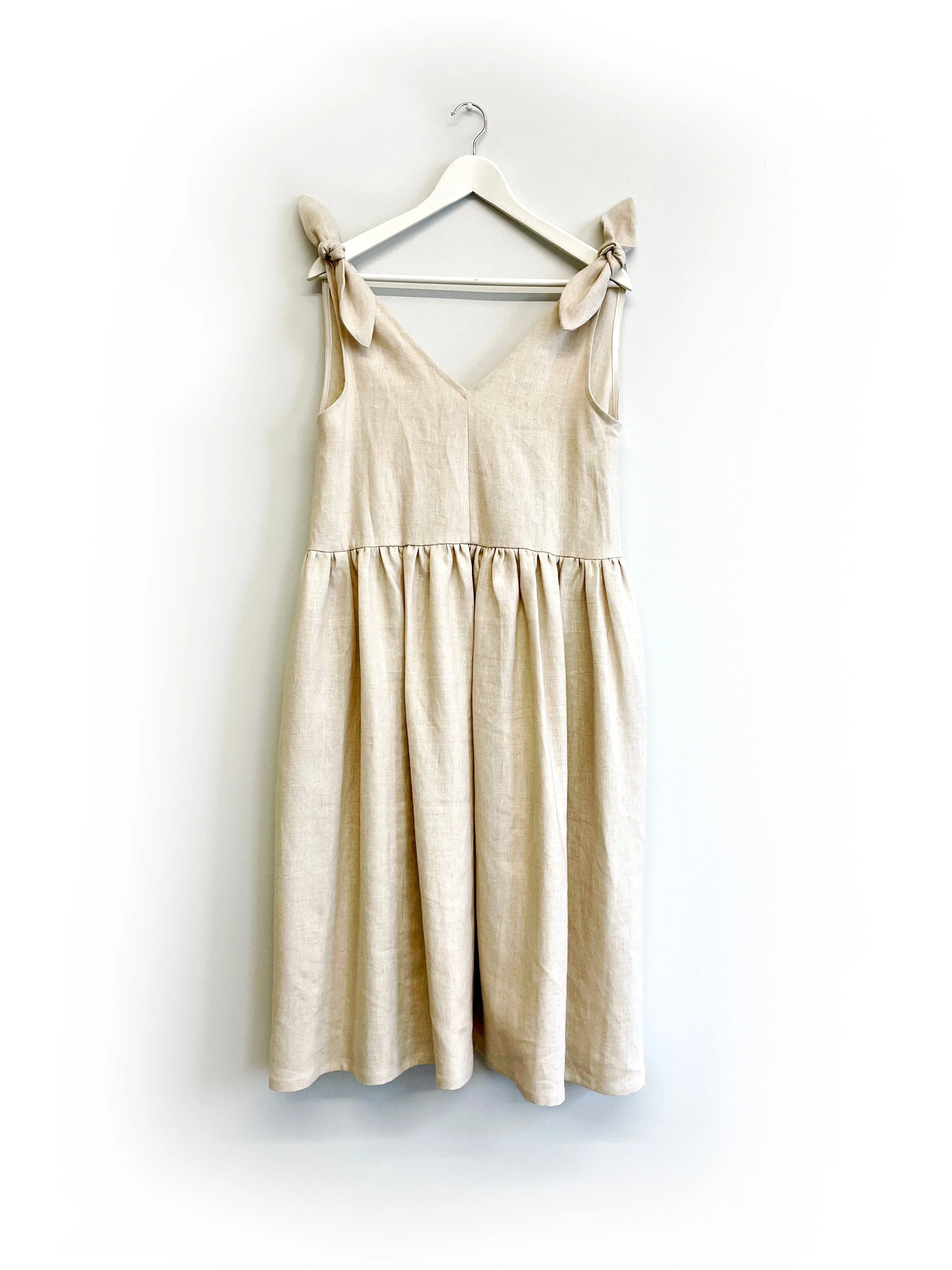 Raw Linen Bunni Dress