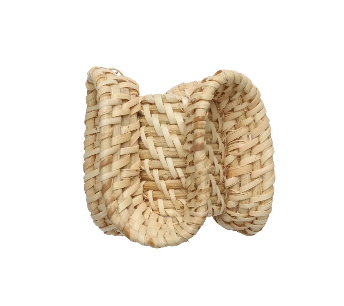 Ruffle Napkin Ring in Natural Set of 4 by Kim Seybert