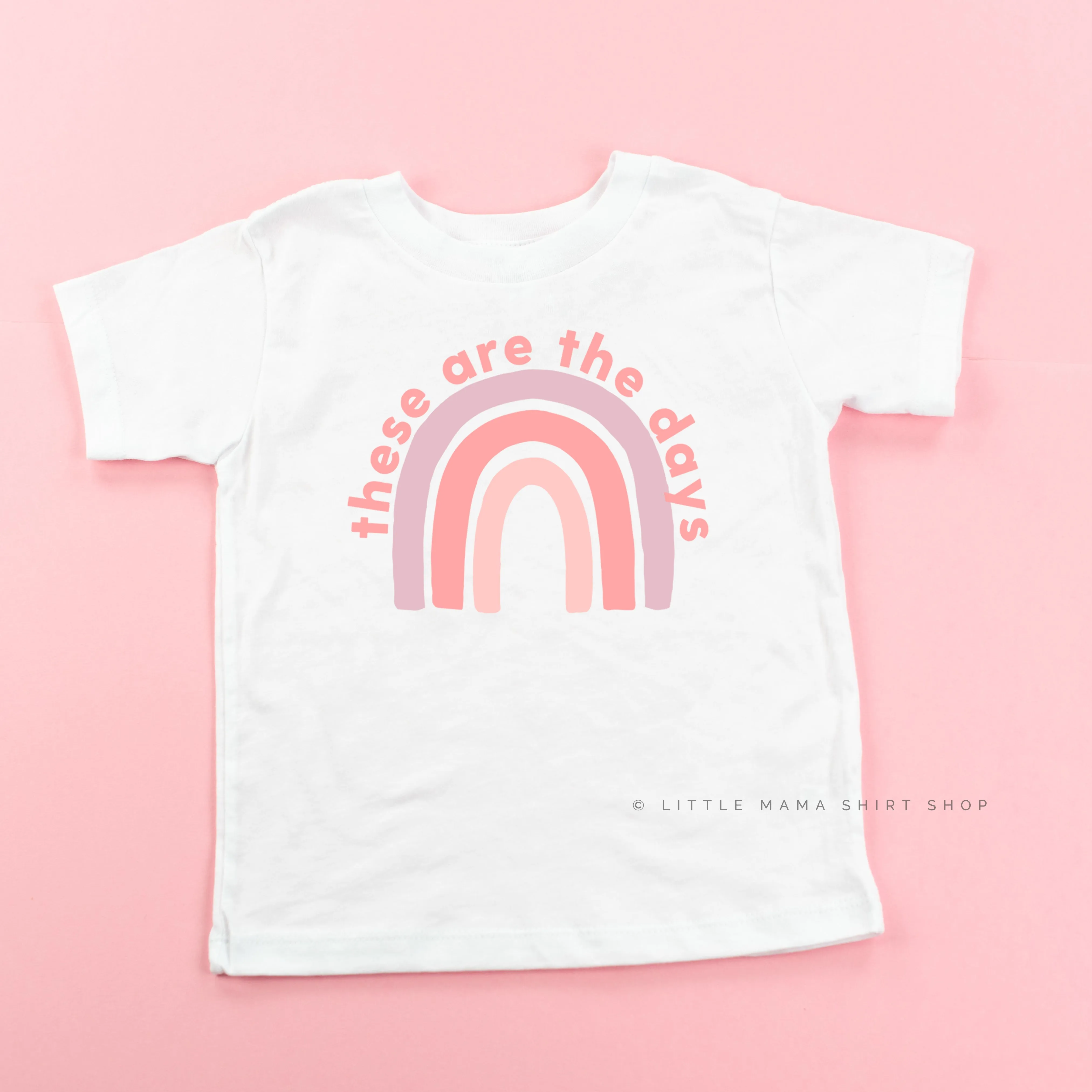 These Are The Days | Set of 2 White Shirts