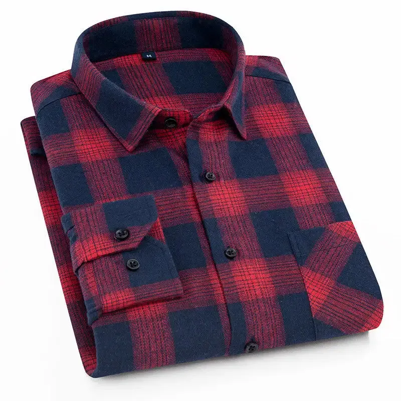 Top-quality Men's Classic Flannel Shirt