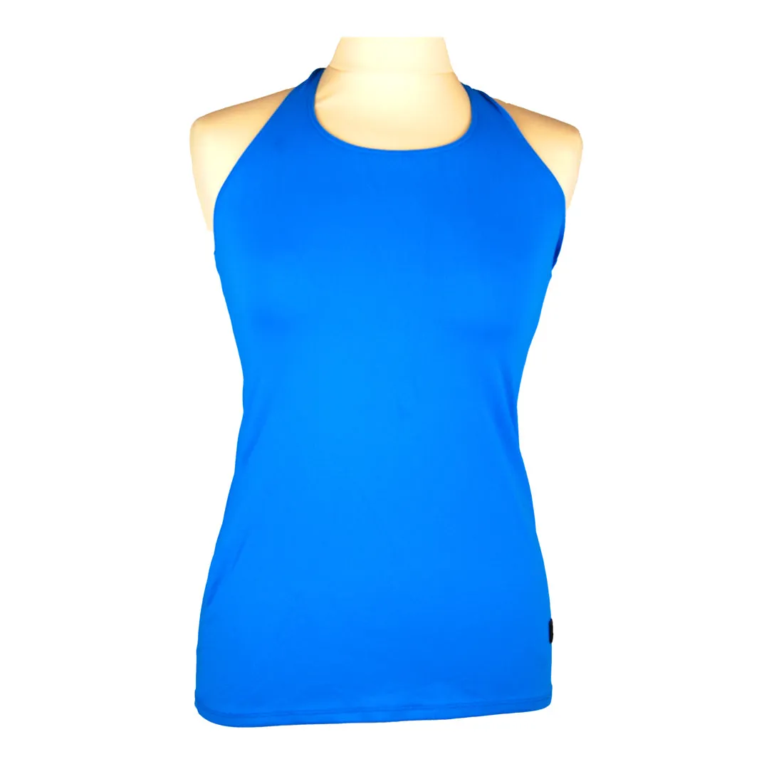 ZAAZEE Ariana Fitness Vest-Sky Blue